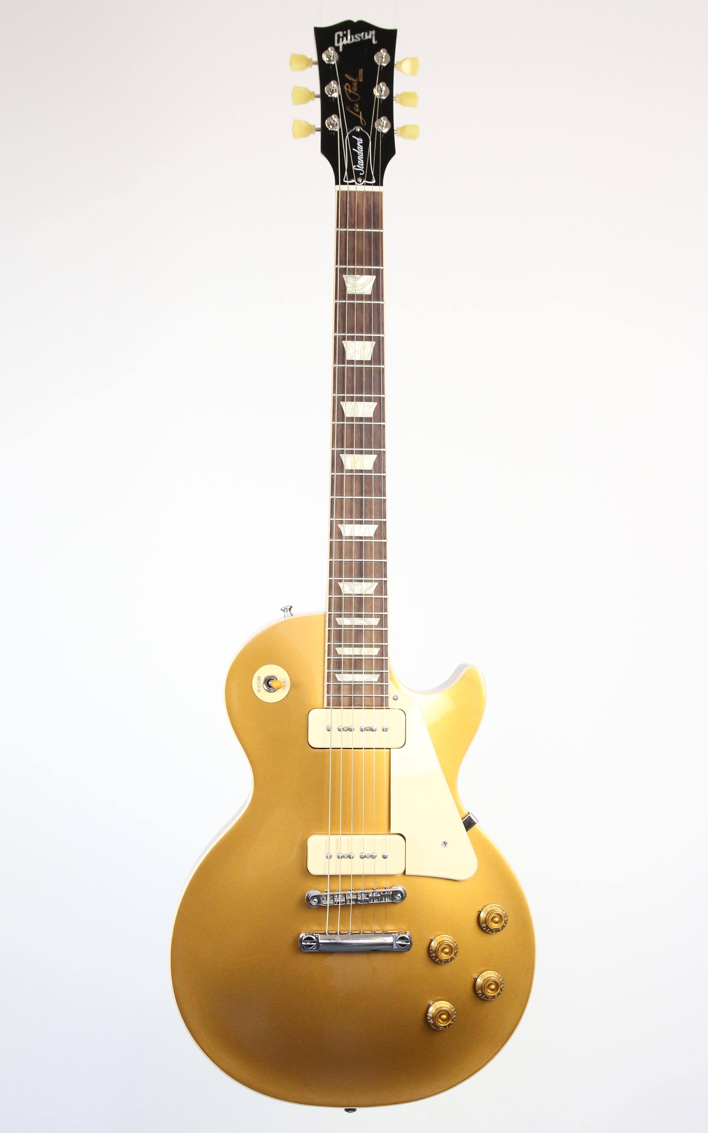 Gibson - Les Paul Standard 50s Goldtop P-90 - Gitarren und Verstärker - E-Gitarren | MUSIK BERTRAM Deutschland Freiburg
